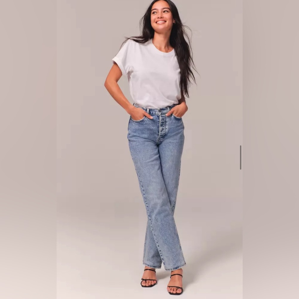 Abercrombie The Dad High Rise Jean